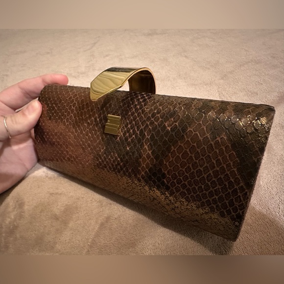 Bronze Banana Republic Clutch - Picture 3 of 5